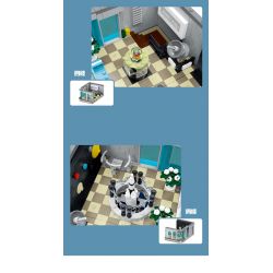 MorkModel 10206 Mork Model 10206 non  BẢO TÀNG KHOA HỌC bộ đồ chơi xếp lắp ráp ghép mô hình Modular Buildings SCIENCE MUSEUM Mô Hình Nhà Cửa 3794 khối