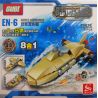 GUDI 8007-8 8007 non  CHIẾN BINH ĐẤT bộ đồ chơi xếp lắp ráp ghép mô hình Military Army MILITARY HELICOPTER 8 IN 1 Quân Sự Bộ Đội 679 khối