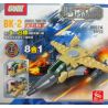 GUDI 8007-8 8007 non  CHIẾN BINH ĐẤT bộ đồ chơi xếp lắp ráp ghép mô hình Military Army MILITARY HELICOPTER 8 IN 1 Quân Sự Bộ Đội 679 khối