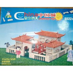 POINT HEIGHT 5522 non  PHỐ NGƯỜI HOA bộ đồ chơi xếp lắp ráp ghép mô hình 652 khối