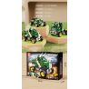 HAPPY BUILD SHINEYU XINYU YC-23013 23013 YC23013 non  XE BIẾN HÌNH TRICERATOPS KHỦNG LONG bộ đồ chơi xếp lắp ráp ghép mô hình Jurassic World Thế Giới Khủng Long 548 khối