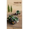 HAPPY BUILD SHINEYU XINYU YC-23013 23013 YC23013 non  XE BIẾN HÌNH TRICERATOPS KHỦNG LONG bộ đồ chơi xếp lắp ráp ghép mô hình Jurassic World Thế Giới Khủng Long 548 khối