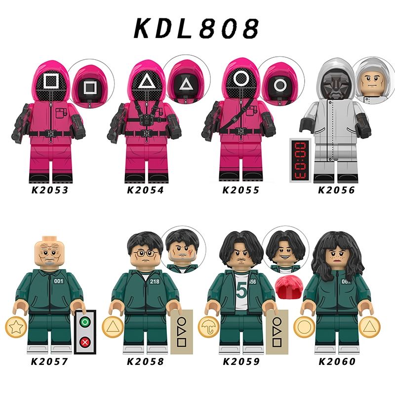 KDL K2055 2055 K2056 2056 K2057 2057 K2058 2058 K2059 2059 K2060 2060 808 K2053 2053 K2054 2054 non Lego 8 NHÂN VẬT NHỎ TRÒ CHƠI MỰC bộ đồ chơi xếp lắp ráp ghép mô hình Movie & Game Phim Và Trò Chơi