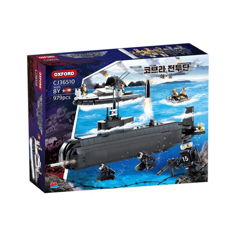 OXFORD CJ36510 36510 non Lego HẢI QUÂN bộ đồ chơi xếp lắp ráp ghép mô hình 코브라전투단 해군 797 khối