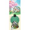 FORANGE FC8501 8501 non  CỬA HÀNG HOA bộ đồ chơi xếp lắp ráp ghép mô hình DREAM COTTAGE 579 khối