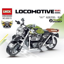 LWCK 80015-1 non  BMW M1000RR bộ đồ chơi xếp lắp ráp ghép mô hình Racers BMW 1000RR Đua Tốc Độ 288 khối