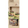 HAPPY BUILD SHINEYU XINYU YC-23011 23011 YC23011 non  TYRANNOSAURUS REX XE BIẾN HÌNH KHỦNG LONG bộ đồ chơi xếp lắp ráp ghép mô hình Jurassic World Thế Giới Khủng Long 572 khối