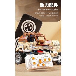 HAPPY BUILD SHINEYU XINYU YC-23011 23011 YC23011 non  TYRANNOSAURUS REX XE BIẾN HÌNH KHỦNG LONG bộ đồ chơi xếp lắp ráp ghép mô hình Jurassic World Thế Giới Khủng Long 572 khối