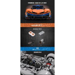 MouldKing 13098 Mould King 13098 TOP TOY 13098 non  HAYAO tỷ lệ 1:10 bộ đồ chơi xếp lắp ráp ghép mô hình  SPEEDTAIL Kỹ Thuật Công Nghệ Cao Mô Hình Phương Tiện 1818 khối