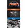 MouldKing 13098 Mould King 13098 TOP TOY 13098 non  HAYAO tỷ lệ 1:10 bộ đồ chơi xếp lắp ráp ghép mô hình  SPEEDTAIL Kỹ Thuật Công Nghệ Cao Mô Hình Phương Tiện 1818 khối