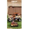 HAPPY BUILD SHINEYU XINYU YC-23011 23011 YC23011 non  TYRANNOSAURUS REX XE BIẾN HÌNH KHỦNG LONG bộ đồ chơi xếp lắp ráp ghép mô hình Jurassic World Thế Giới Khủng Long 572 khối