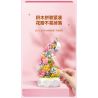 SEMBO 611050 611081 non  HỘP NHẠC HOA NGÔN NGỮ TRÀ HUA YAN bộ đồ chơi xếp lắp ráp ghép mô hình Creator Sáng Tạo 575 khối