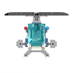 JAKI JK9126 9126 non  CẢNH SÁT HÀNG KHÔNG ĐẠI BÀNG bộ đồ chơi xếp lắp ráp ghép mô hình CITY GUARDIANS FALCON POLICE HELICOPTER 156 khối
