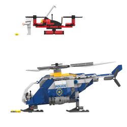 JAKI JK9125 9125 non  NGƯỜI THEO DÕI bộ đồ chơi xếp lắp ráp ghép mô hình CITY GUARDIANS 433 khối