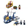 JAKI JK9123 9123 non  TRẬN CHIẾN BIỂN SẤM SÉT bộ đồ chơi xếp lắp ráp ghép mô hình CITY GUARDIANS 398 khối