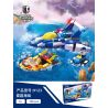 JAKI JK9123 9123 non  TRẬN CHIẾN BIỂN SẤM SÉT bộ đồ chơi xếp lắp ráp ghép mô hình CITY GUARDIANS 398 khối
