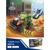 JAKI JK9122 9122 non  ĐẤU TAY ĐÔI bộ đồ chơi xếp lắp ráp ghép mô hình CITY GUARDIANS 350 khối