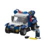 JAKI JK9121 9121 non  CUỘC ĐỐI ĐẦU CỦA JEDI bộ đồ chơi xếp lắp ráp ghép mô hình CITY GUARDIANS 383 khối