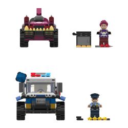 JAKI JK9121 9121 non  CUỘC ĐỐI ĐẦU CỦA JEDI bộ đồ chơi xếp lắp ráp ghép mô hình CITY GUARDIANS 383 khối