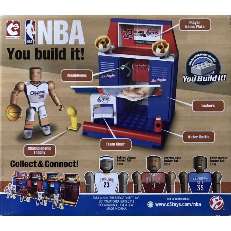C3 21522 non  NBA BLAKE GRIFFIN bộ đồ chơi xếp lắp ráp ghép mô hình Brickheadz Nhân Vật Đầu To