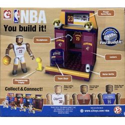 C3 21521 non  NBA LEBRON JAMES bộ đồ chơi xếp lắp ráp ghép mô hình Brickheadz Nhân Vật Đầu To 63 khối