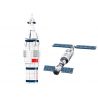 JIESTAR FF41010 41010 non  TÊN LỬA ĐẨY TRƯỜNG CHINH 2 bộ đồ chơi xếp lắp ráp ghép mô hình Space LONG MARCH 2 CZ-2 Thám Hiểm Không Gian 1436 khối