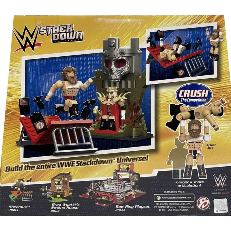 C3 21014 non  DANIEL BRYAN ĐẤU VỚI TRIPLE H bộ đồ chơi xếp lắp ráp ghép mô hình Sports Thể Thao 100 khối