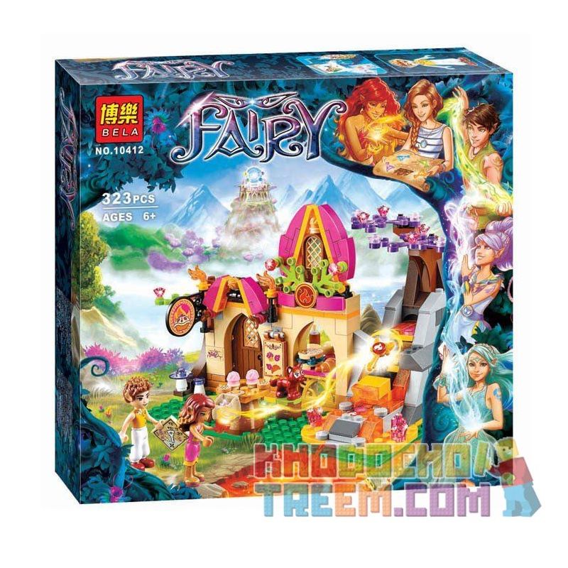 NOT Lego ELVES 41074 Azari And The Magical Bakery, Bela 10412 Lari 10412 LELE 79222 Xếp hình Azari và tiệm bánh ma thuật 324 khối NOT Lego ELVES 41074 Azari And The Magical Bakery, Bela 10412 Lari 10412 LELE 79222 Xếp hình Azari và tiệm bánh ma thuật 324 khối