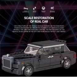 REOBRIX 790 non  ROLLS-ROYCE CULLINAN bộ đồ chơi xếp lắp ráp ghép mô hình Speed Champions Racing Cars Đua Xe Công Thức 480 khối