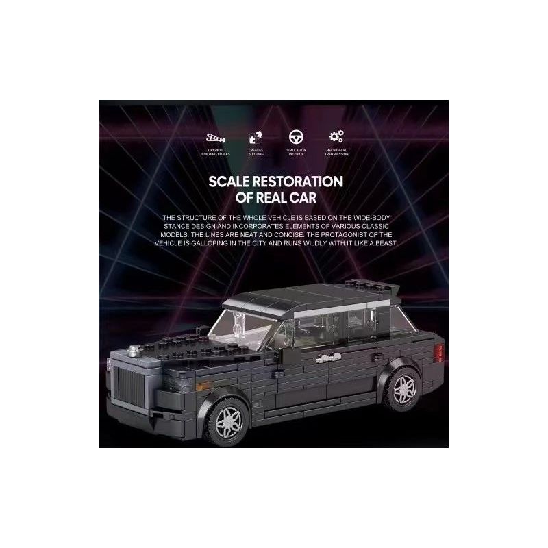 REOBRIX 790 non  ROLLS-ROYCE CULLINAN bộ đồ chơi xếp lắp ráp ghép mô hình Speed Champions Racing Cars Đua Xe Công Thức 480 khối