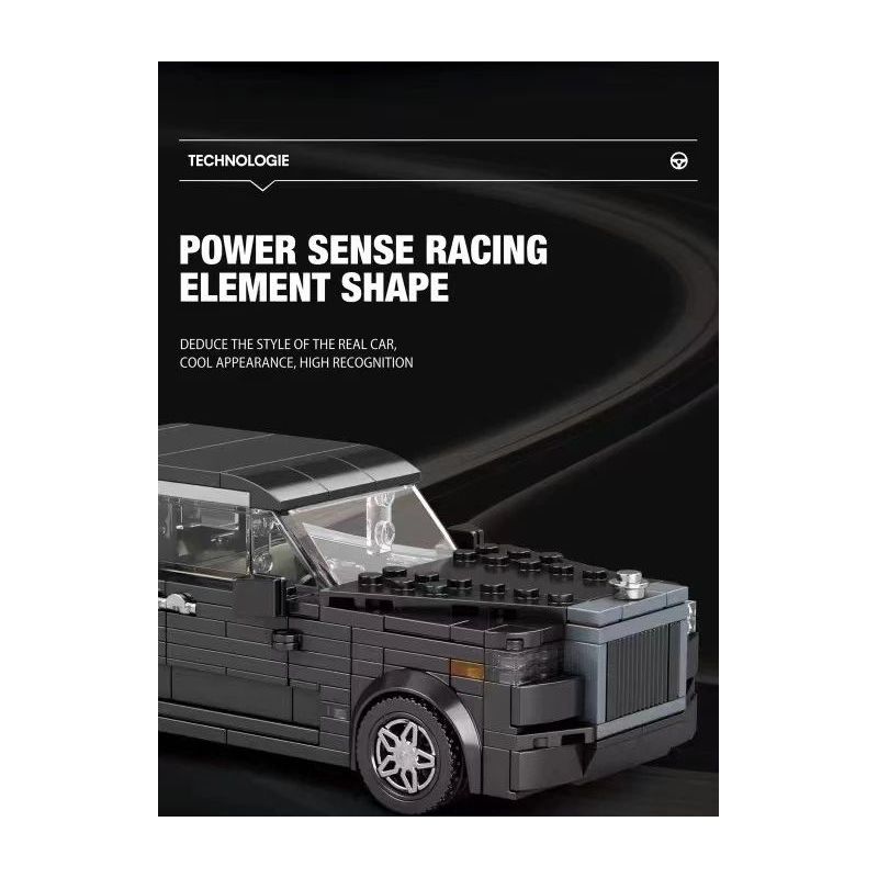 REOBRIX 790 non  ROLLS-ROYCE CULLINAN bộ đồ chơi xếp lắp ráp ghép mô hình Speed Champions Racing Cars Đua Xe Công Thức 480 khối