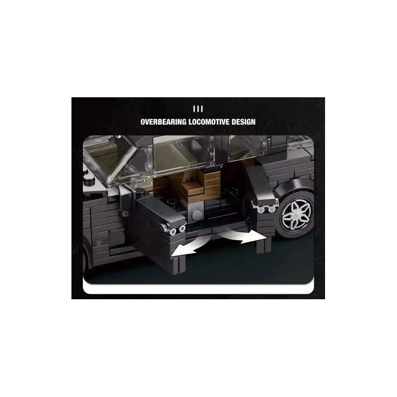 REOBRIX 790 non  ROLLS-ROYCE CULLINAN bộ đồ chơi xếp lắp ráp ghép mô hình Speed Champions Racing Cars Đua Xe Công Thức 480 khối