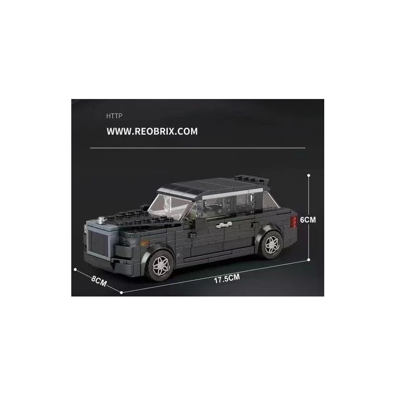 REOBRIX 790 non  ROLLS-ROYCE CULLINAN bộ đồ chơi xếp lắp ráp ghép mô hình Speed Champions Racing Cars Đua Xe Công Thức 480 khối