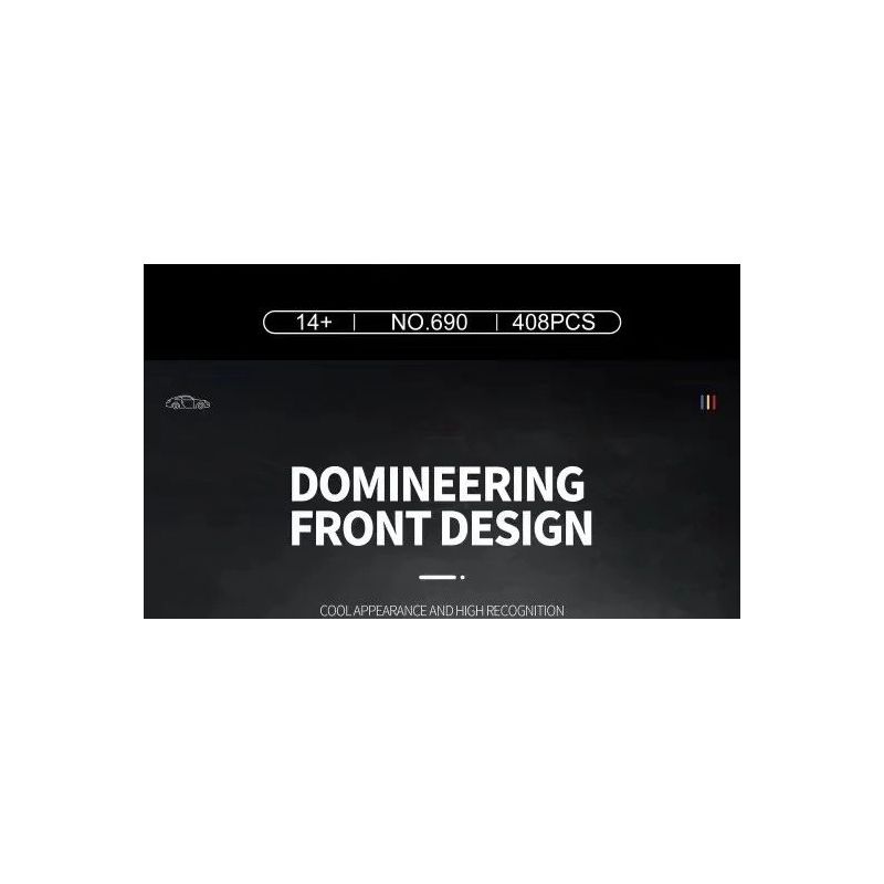 REOBRIX 690 non  LAMBORGHINI URUS bộ đồ chơi xếp lắp ráp ghép mô hình  Kỹ Thuật Công Nghệ Cao Mô Hình Phương Tiện 408 khối