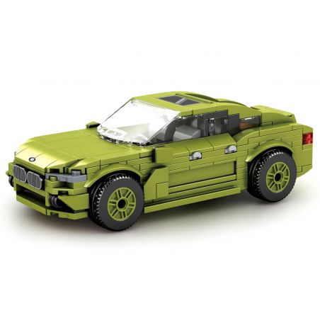 REOBRIX 679 non  BMW X6 bộ đồ chơi xếp lắp ráp ghép mô hình Speed Champions Racing Cars Đua Xe Công Thức 452 khối