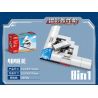 GUDI 40403 non  ĐỘI SIÊU TÍCH LŨY AEGIS CRUISER 8 TỔ HỢP bộ đồ chơi xếp lắp ráp ghép mô hình Transformers Robot Đại Chiến Người Máy Biến Hình 273 khối