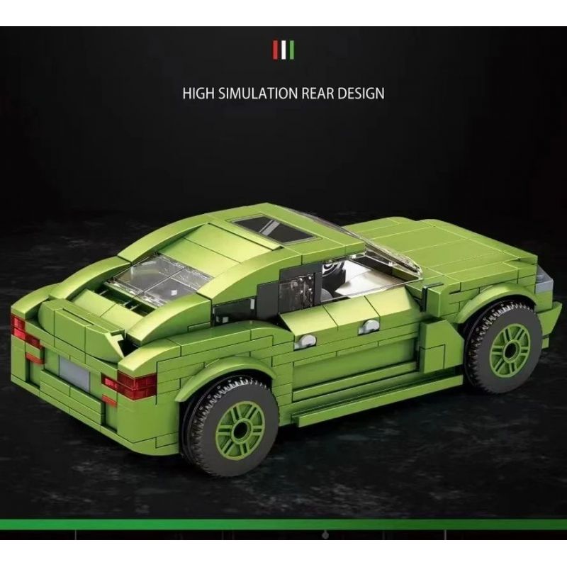 REOBRIX 679 non  BMW X6 bộ đồ chơi xếp lắp ráp ghép mô hình Speed Champions Racing Cars Đua Xe Công Thức 452 khối