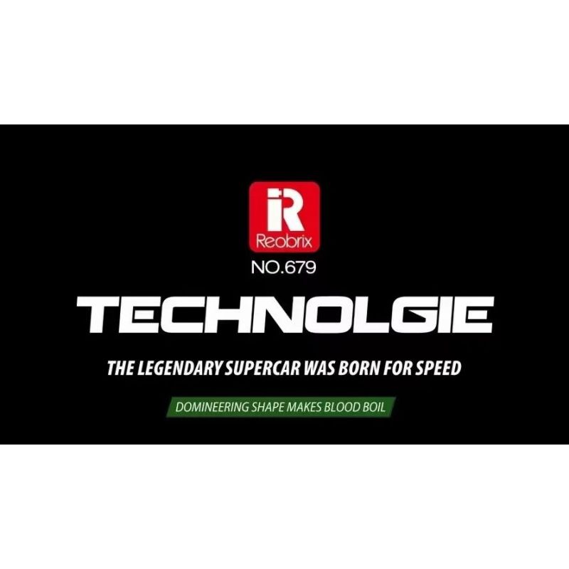 REOBRIX 679 non  BMW X6 bộ đồ chơi xếp lắp ráp ghép mô hình Speed Champions Racing Cars Đua Xe Công Thức 452 khối