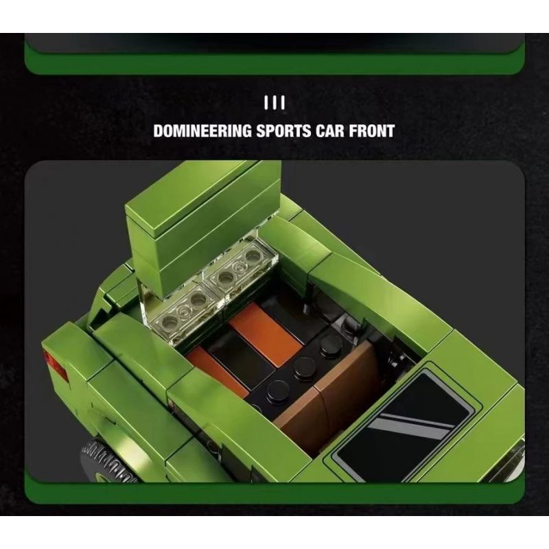 REOBRIX 679 non  BMW X6 bộ đồ chơi xếp lắp ráp ghép mô hình Speed Champions Racing Cars Đua Xe Công Thức 452 khối