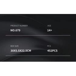 REOBRIX 679 non  BMW X6 bộ đồ chơi xếp lắp ráp ghép mô hình Speed Champions Racing Cars Đua Xe Công Thức 452 khối