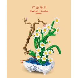 PEA LEAGUE 77123 non  NARCISSUS HƯƠNG THƠM THANH TAO bộ đồ chơi xếp lắp ráp ghép mô hình Flowers MARCISSUS Hoa 688 khối PEA LEAGUE 77123 non  NARCISSUS HƯƠNG THƠM THANH TAO bộ đồ chơi xếp lắp ráp ghép mô hình Flowers MARCISSUS Hoa 688 khối