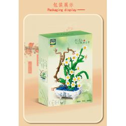 PEA LEAGUE 77123 non  NARCISSUS HƯƠNG THƠM THANH TAO bộ đồ chơi xếp lắp ráp ghép mô hình Flowers MARCISSUS Hoa 688 khối PEA LEAGUE 77123 non  NARCISSUS HƯƠNG THƠM THANH TAO bộ đồ chơi xếp lắp ráp ghép mô hình Flowers MARCISSUS Hoa 688 khối