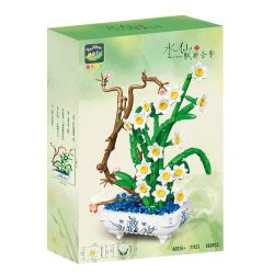 PEA LEAGUE 77123 non  NARCISSUS HƯƠNG THƠM THANH TAO bộ đồ chơi xếp lắp ráp ghép mô hình Flowers MARCISSUS Hoa 688 khối PEA LEAGUE 77123 non  NARCISSUS HƯƠNG THƠM THANH TAO bộ đồ chơi xếp lắp ráp ghép mô hình Flowers MARCISSUS Hoa 688 khối