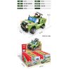GUDI 40402 non  XE BỌC THÉP TIGER 8 TỔ HỢP bộ đồ chơi xếp lắp ráp ghép mô hình Military Army Quân Sự Bộ Đội 286 khối