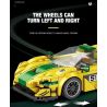 REOBRIX 677 non  MCLAREN P1 GTR bộ đồ chơi xếp lắp ráp ghép mô hình Speed Champions Racing Cars Đua Xe Công Thức 368 khối