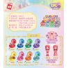 Enlighten 34013 Qman 34013 non  YUNA CÔ GÁI PHA LÊ 8 PHONG CÁCH bộ đồ chơi xếp lắp ráp ghép mô hình Girl Con Gái