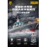 Enlighten 23015 Qman 23015 non  TÀU KHU TRỤC TYPE 055 1:258 tỷ lệ 1:258 bộ đồ chơi xếp lắp ráp ghép mô hình Tactical Espionage Action COMBAT ZONES Chiến Thuật Quân Sự 1721 khối