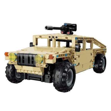 Enlighten 54004 Qman 54004 non  XE JEEP ĐIỀU KHIỂN TỪ XA LEAP bộ đồ chơi xếp lắp ráp ghép mô hình  MODEL POWER Kỹ Thuật Công Nghệ Cao Mô Hình Phương Tiện 413 khối