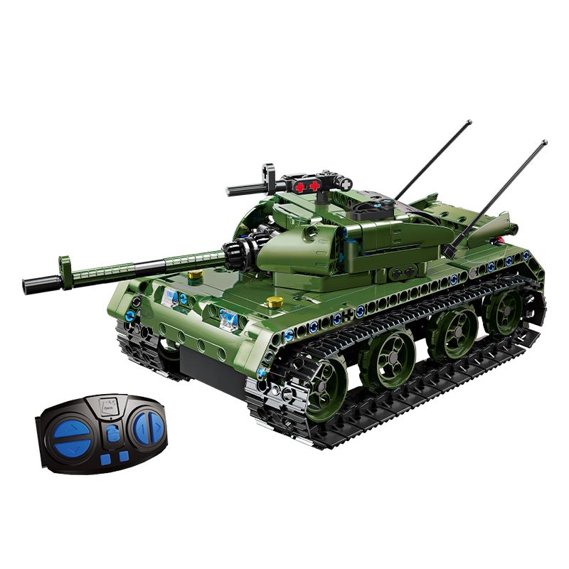 Enlighten 54003 Qman 54003 non Lego XE TĂNG PANTHER bộ đồ chơi xếp lắp ráp ghép mô hình Technic MODEL POWER Kỹ Thuật Công Nghệ Cao Mô Hình Phương Tiện 418 khối