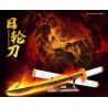 RENZAIMA 722 non  DAO BÁNH XE MẶT TRỜI YANZHU 1:1 tỷ lệ 1:1 bộ đồ chơi xếp lắp ráp ghép mô hình Kimetsu No Yaiba DEMON SLAYER Thanh Gươm Diệt Quỷ 806 khối